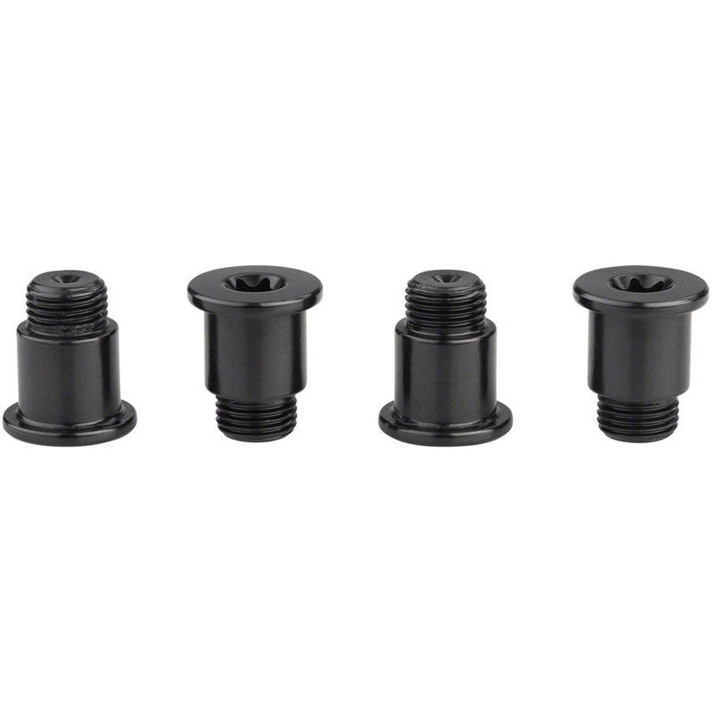 SRAM Force eTap AXS Crank Chainring Bolt Kit – For 2x, 107 BCD, Aluminum, Black, D1