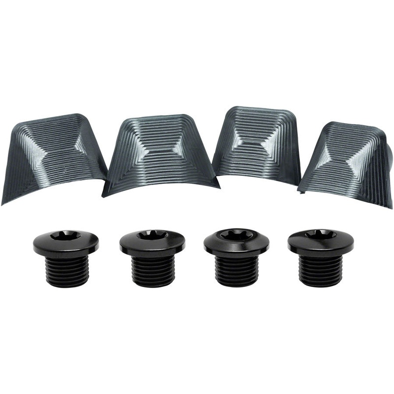 absoluteBLACK Crank Bolts and Covers – For Dura-Ace 9000 Cranks Gray