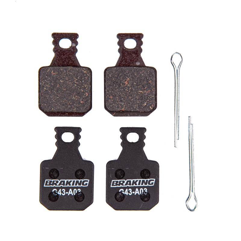 Braking Italy (Sunstar) Disc Pads, Magura MT 5/7 (4 pcs) – Organic