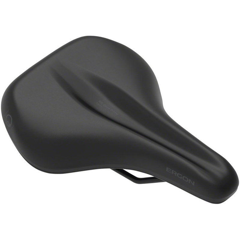 Ergon SC Core Prime Saddle – Black/Gray Mens Small/Medium