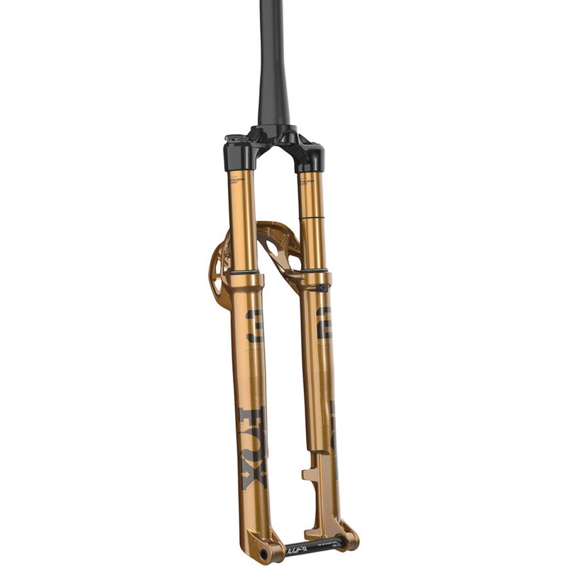 FOX 32 Step-Cast Factory Limited Ed. Suspension Fork – 29″ 100mm 15×110 mm  Kabolt SL 44mm Offset GRIP SL 3-Pos. Podium Gold AC2