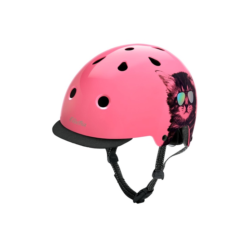 Helmet Electra Lifestyle Lux Cool Cat Large Pink CPSC