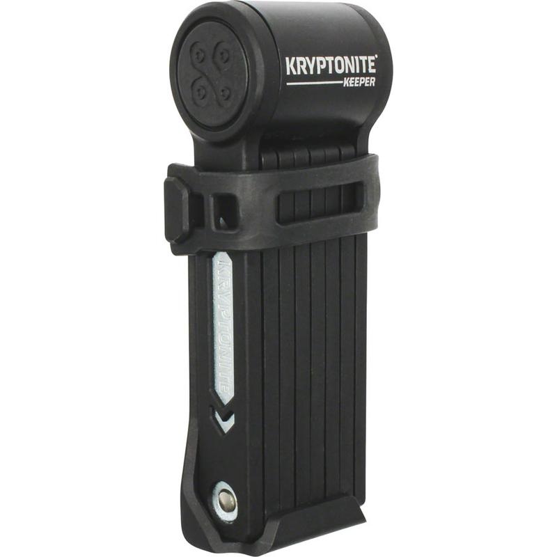 Kryptonite Keeper Mini Folding Lock – Includes Bracket Black