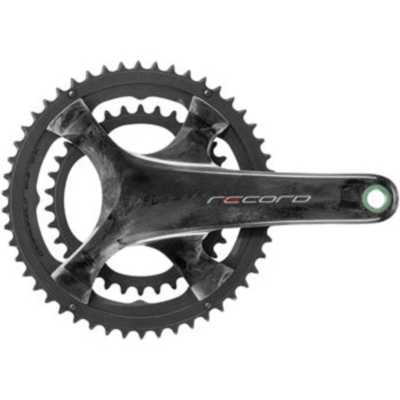 Record Bicycle Crankset – 172.5mm, 12-Speed, 53/39t, 112/146 Asymmetric BCD, Campagnolo Ultra-Torque Spindle Interface, Carbon