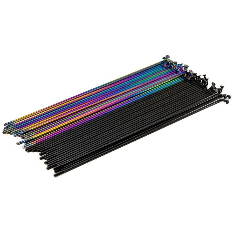 Source Spokes (Pattern 50 50) – Rainbow/Black