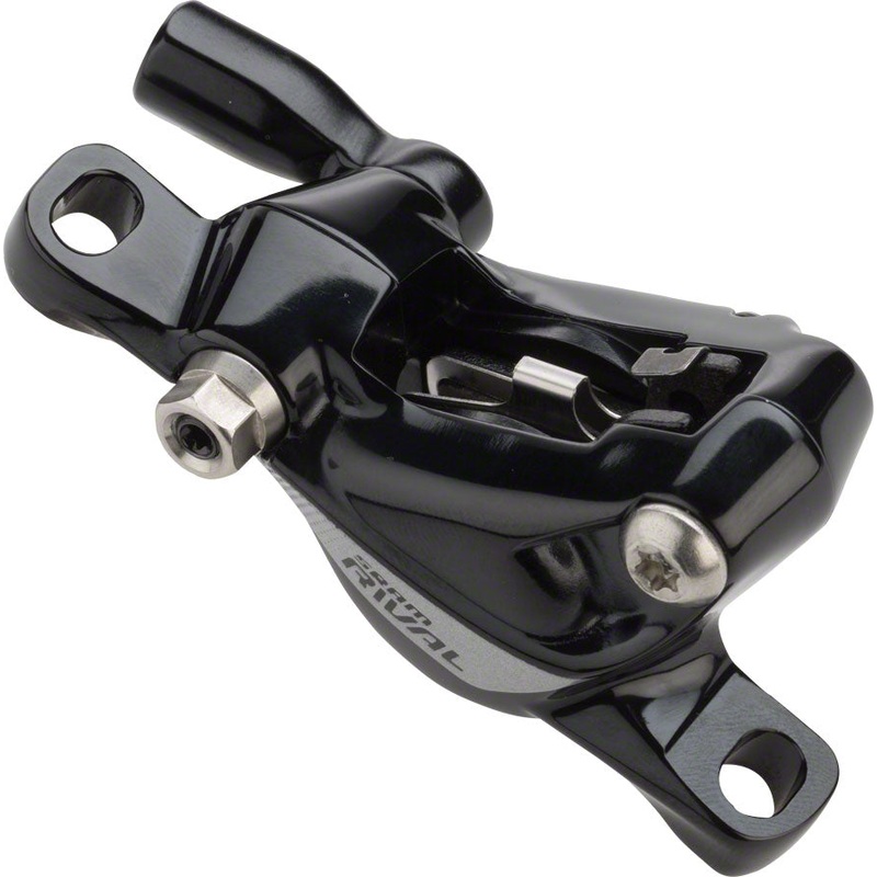SRAM Rival 22 HRD B1 Disc Brake Caliper Assembly – Post Mount, 18mm, Front/Rear, Black