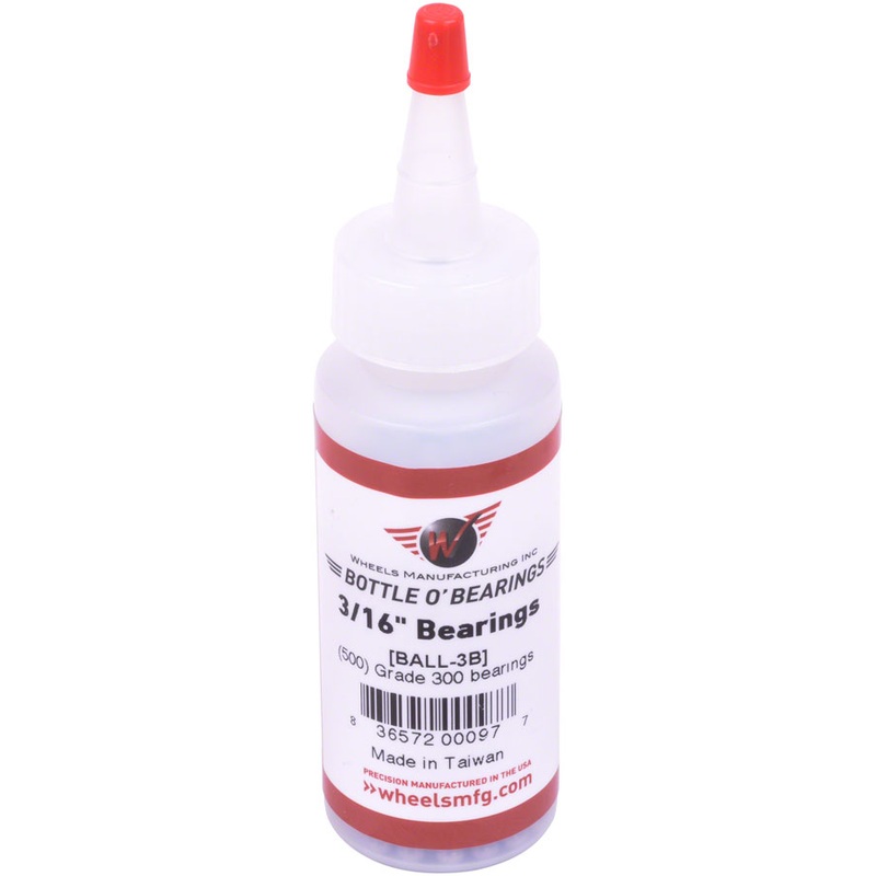 Wheels Manufacturing Grade 300 3/16″ Loose Ball Bearing: Bottle of 500
