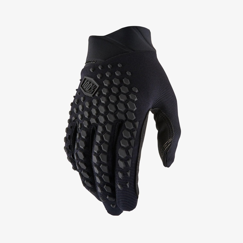100% Geomatic Glove – Black-Charcoal