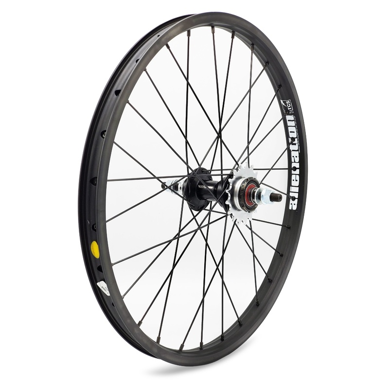 Black Ops MX3100 Hub w/Malice Pro BMX Race Wheel-Rear-20×1.75″
