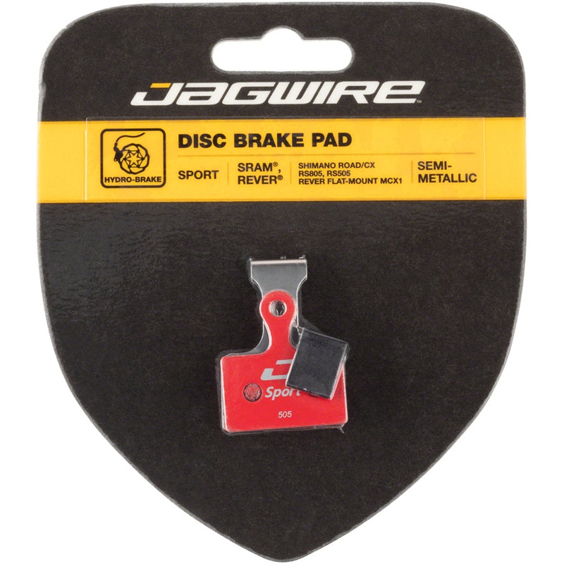 Jagwire Sport Semi-Metallic Disc Brake Pads – For Shimano Dura-Ace 9170 Ultegra R8070 105 R7070 GRX RX810 Box/25 Pairs