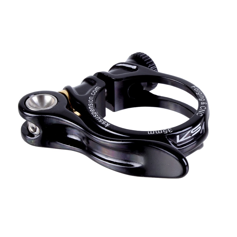 KS Q/R Seat Clamp 35.0mm – Black