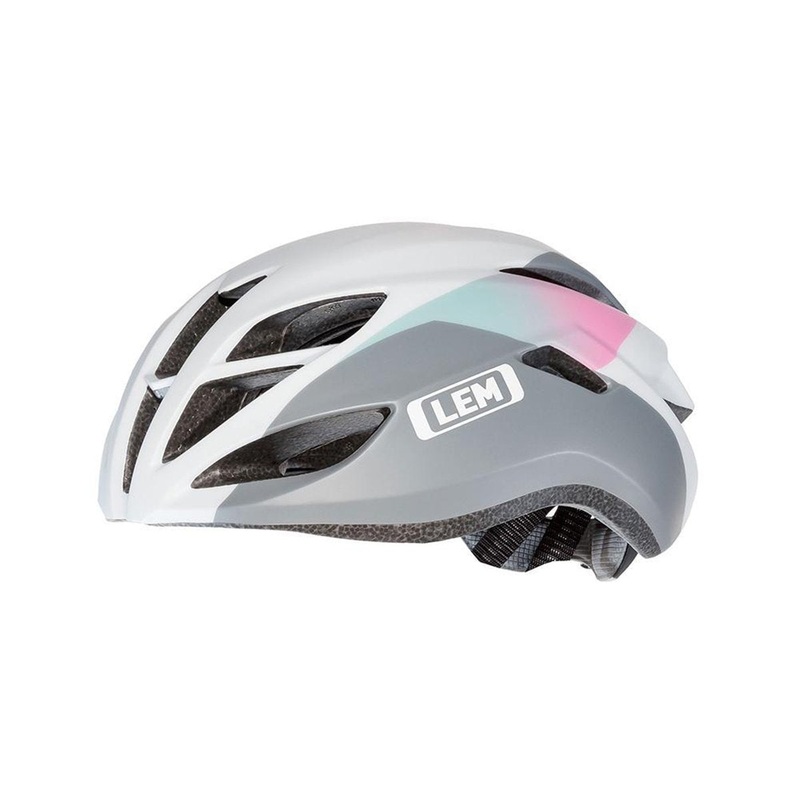 LEM Volata Road Bike Helmet – Pink-White