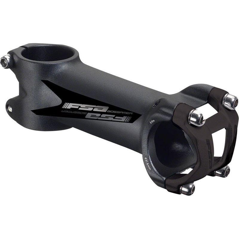 Full Speed Ahead Gossamer Stem – 90mm 31.8 Clamp /-6 1 1/8 Alloy Black