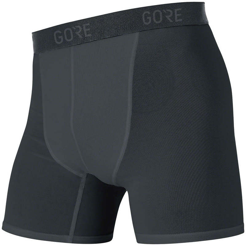 Gorewear Base Layer Boxer Shorts – Black Mens Large