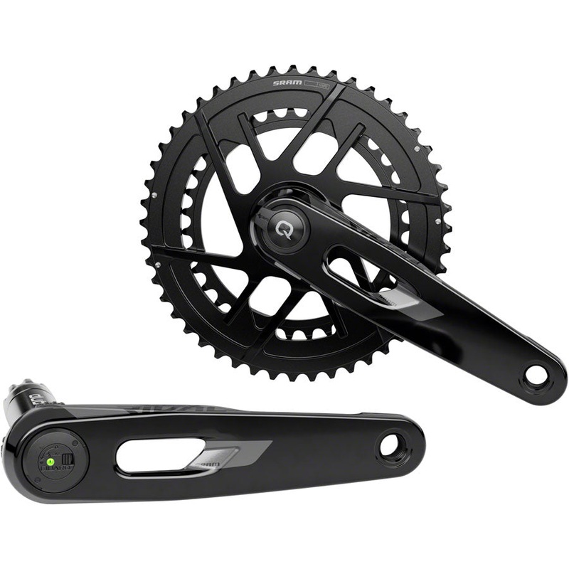 SRAM Rival AXS Power Meter Crankset – 160mm 12-Speed 46/33t 8-Bolt Direct Mount DUB PM Spindle Carbon E1