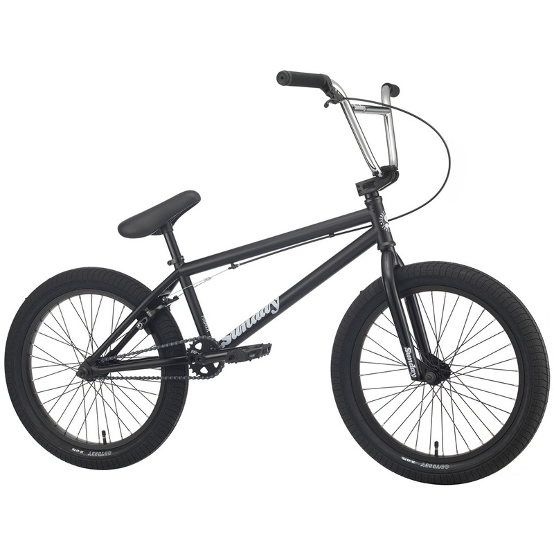 Sunday Primer 21″TT BMX Bike-Matte Black