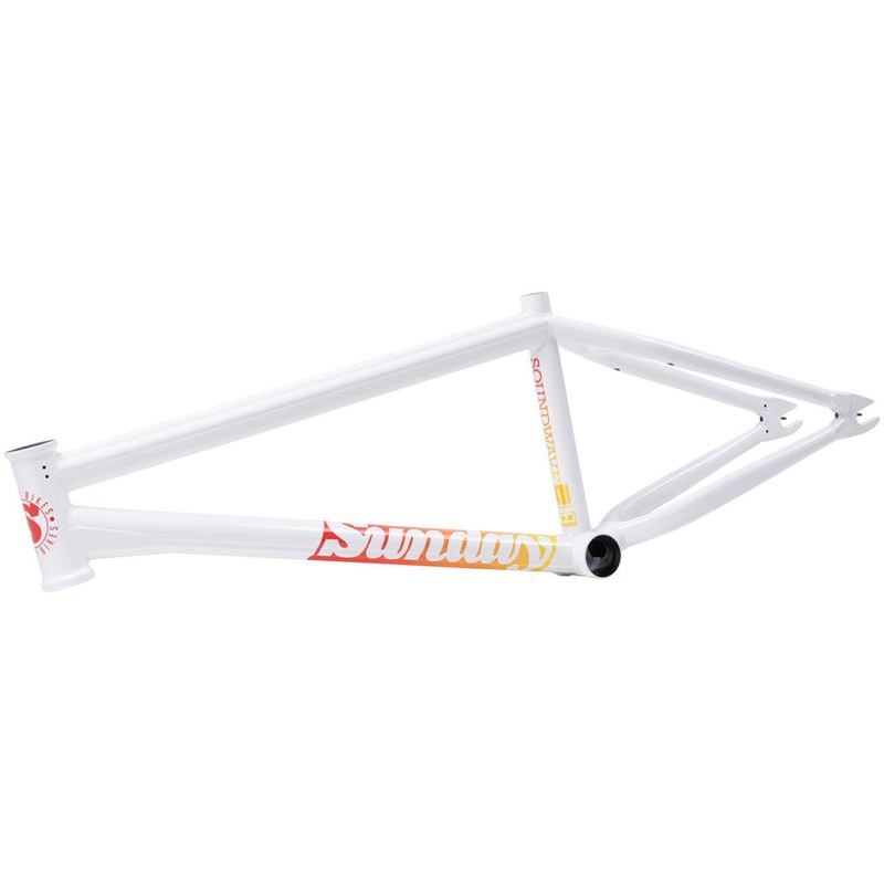 Sunday Soundwave V3 BMX Frame – 20.5″ TT Gloss White