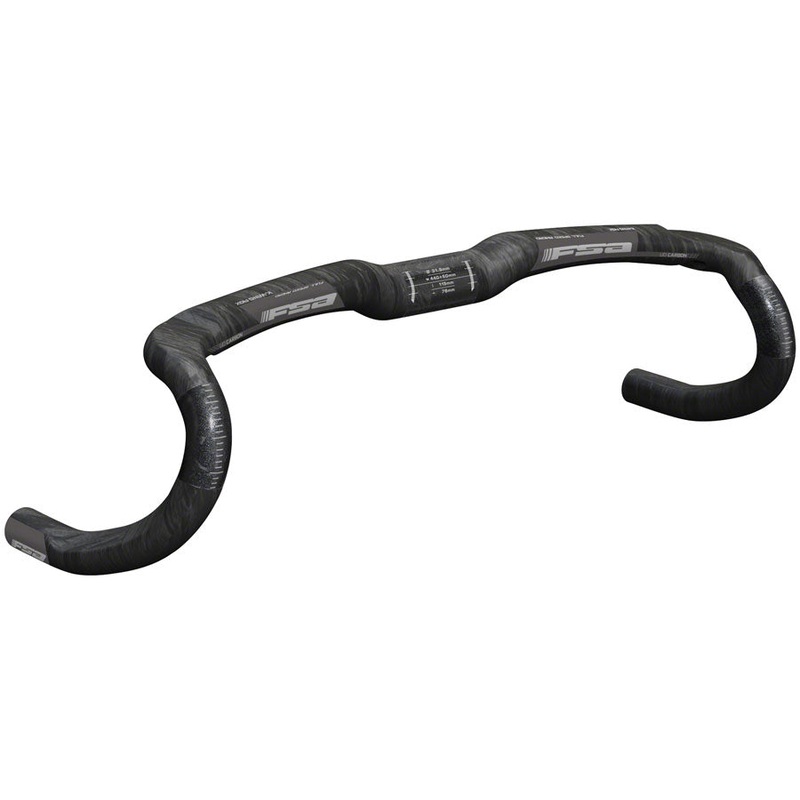 Full Speed Ahead K-Wing AGX Drop Handlebar – Carbon, 31.8mm, 46cm, Carbon