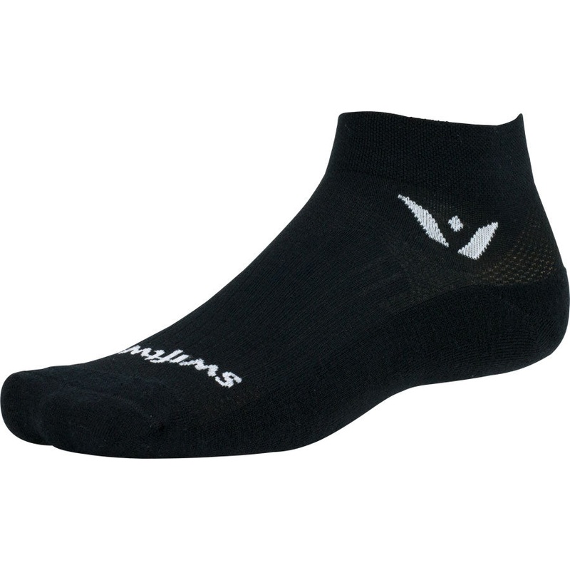 Swiftwick Pursuit Ankle Socks – Black Large