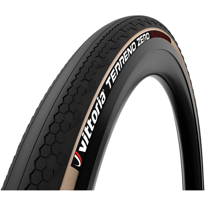 Vittoria Terreno Zero Tire – 700 x 38, Tubeless, Folding, Black/Tan, G2.0
