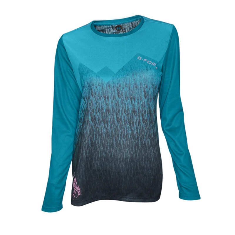 G-Form Summit Long Sleeve MTB Jersey – Womens – Dusk