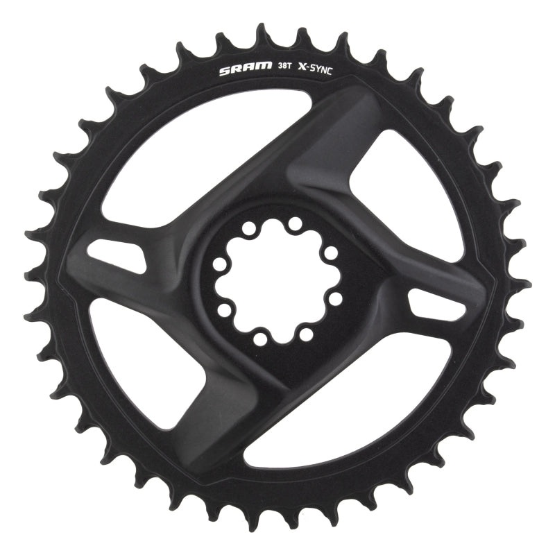 SRAM X-Sync Road Direct Mount Chainring Rival – 38t 12-Speed 8-Bolt Direct Mount BLK