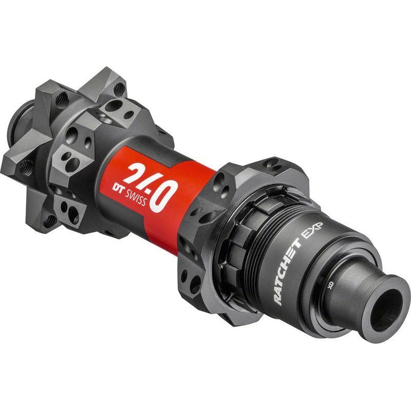 DT Swiss 240 EXP Rear Hub – 12 x 148mm 6-Bolt XD Black/Red 28H 36pt