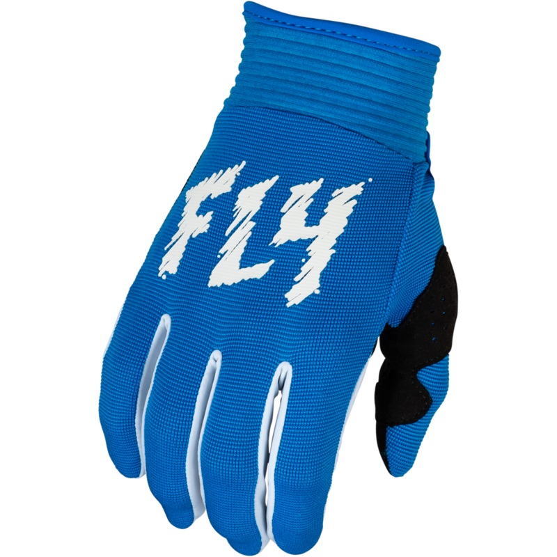 Fly F-16 BMX Gloves – Size 3 / Youth X-Small – True Blue/White
