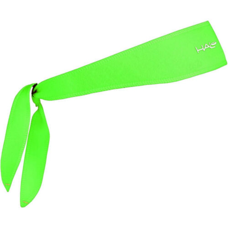 Halo I Tie Headband – Bright Green