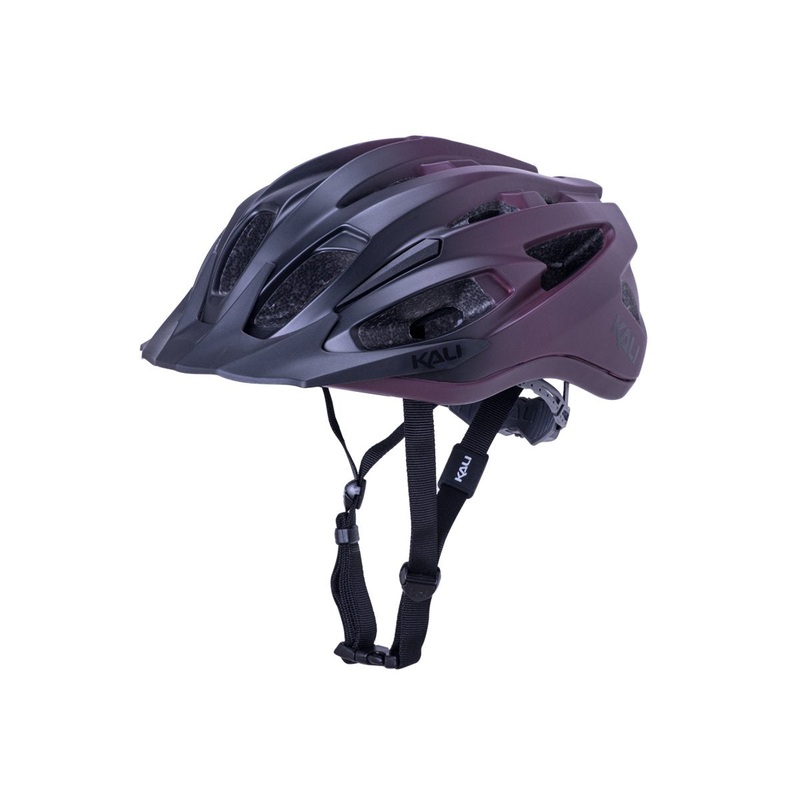 Kali Alchemy Fade MTB Helmet – Matt Black-Burgandy