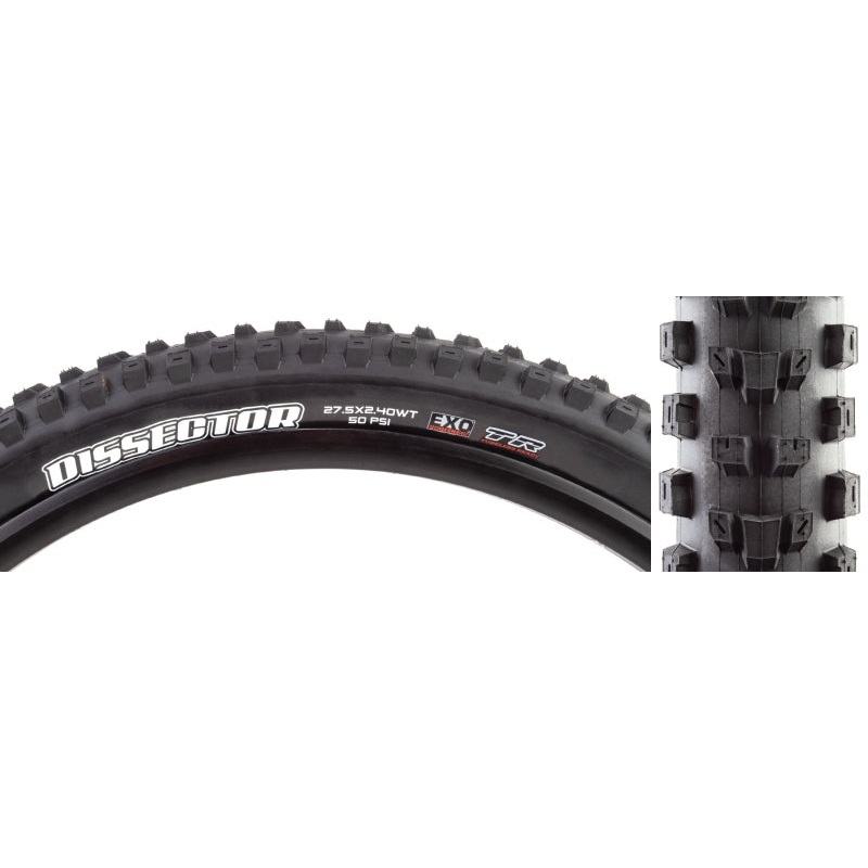 Maxxis Dissector Tire 27.5×2.4″ DC/EXO/TR/WT