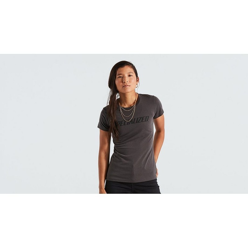 Specialized wordmark tee ss wmn charcoal l
