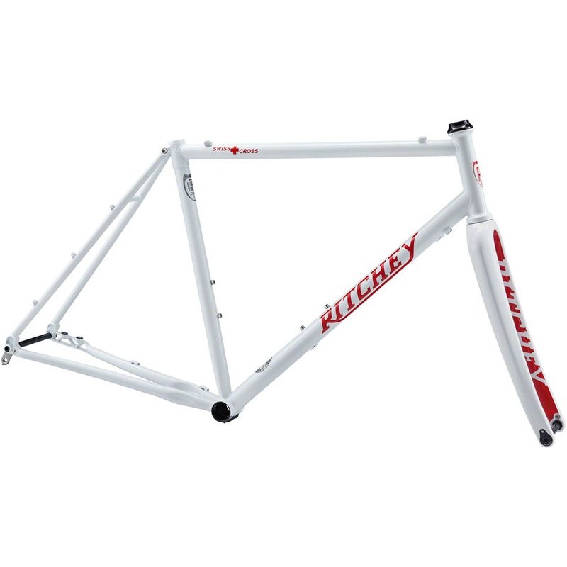 Swiss Cross Frameset – 700c Steel White X-Large