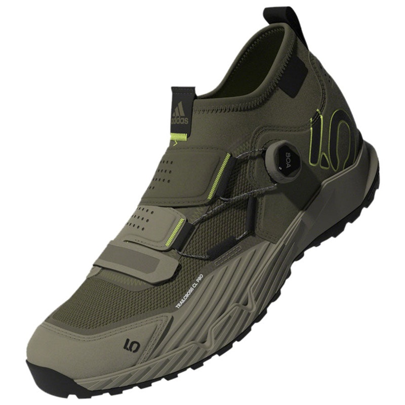 Five Ten Trailcross Pro Mountain Clipless Shoes – Men’s, Green/Black/Green, 9.5