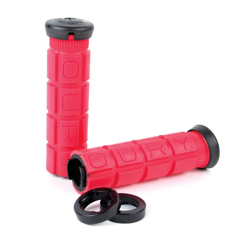 Oury Lock-On Bonus Pack Grips – Red Lock-On