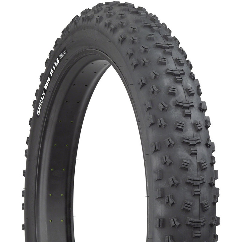 Surly Nate Tire – 26 x 3.8, Tubeless, Folding, Black, 60tpi