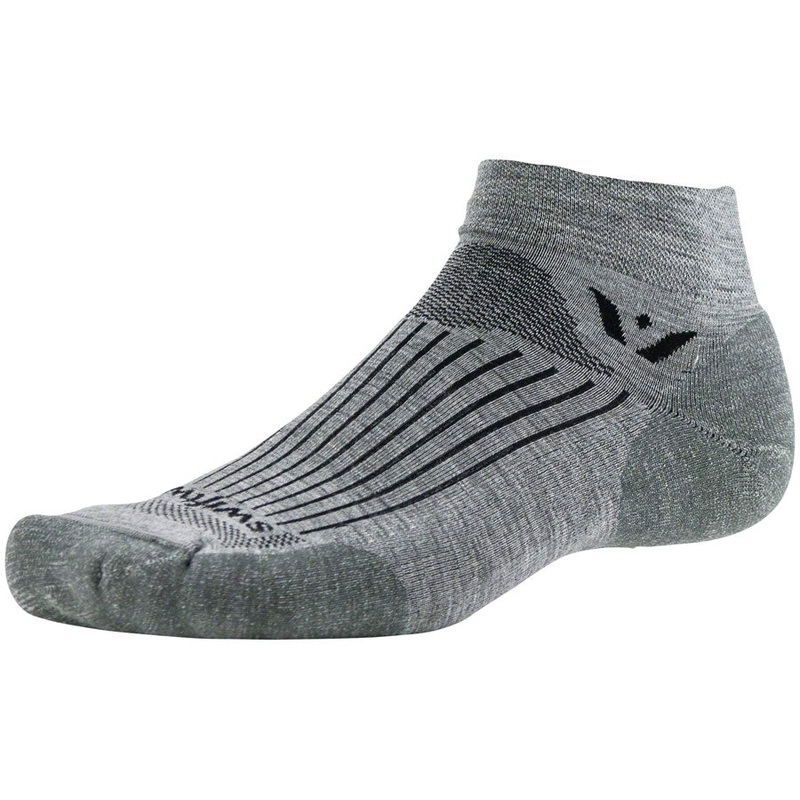 Swiftwick Pursuit Ankle Socks – Heather Large