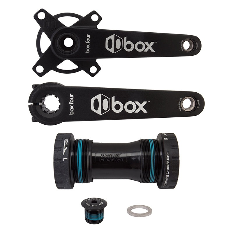 BOX Box Four Crankset with BB 160mm – Black