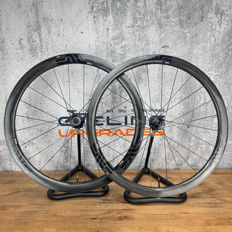 Enve SES 3.4 AR Tubeless Hookless Disc Brake Road Bike Wheelset 700c 1495g
