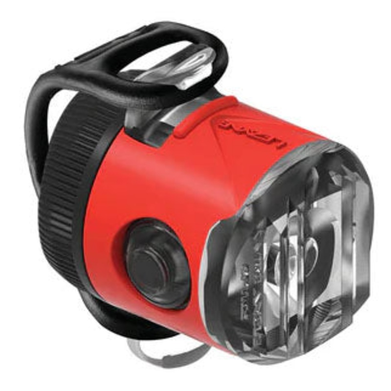 Lezyne Femto USB-C Drive Front Light  Compact, Rechargeable Bike Lighting with 50 Lumens, Solid & Flash Modes, Durable Co-Molded Design