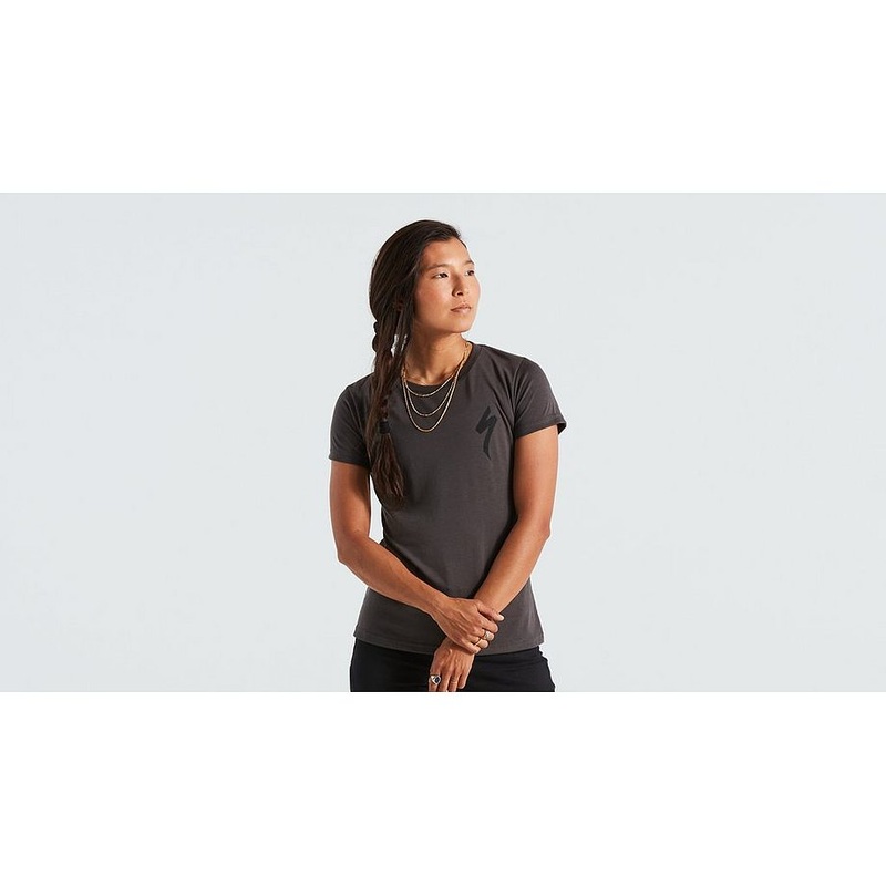 Specialized s-logo tee ss wmn charcoal m
