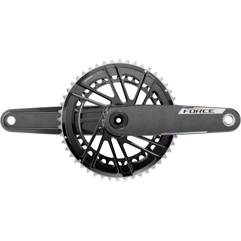 SRAM Force Crankset – 172.5mm, 12-Speed, 46/33t, 8-Bolt Direct Mount, DUB Spindle, Carbon, E1