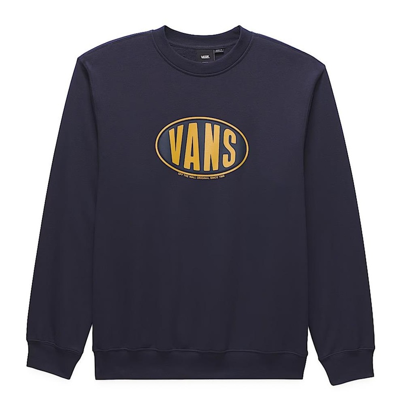 Vans Spray On Loose Crewneck Sweatshirt – Parisian Night Blue
