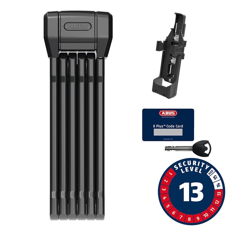 Abus Bordo 6200K/90 SH BK Folding Lock – Black