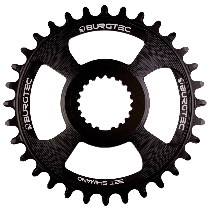 Burgtec Shimano Direct Mount Thick Thin Chainring – 34T – Blk