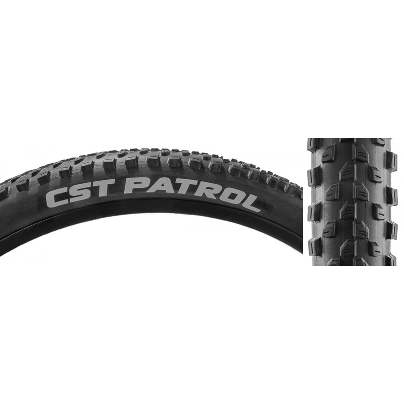 CST Patrol Tire 29 x 2.1 TPI 27 Clincher Wire Steel Black Mountain Bike TB96655100