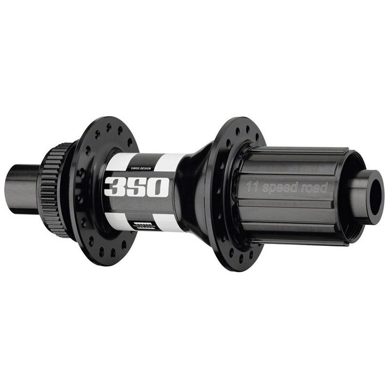 DT Swiss 350 Rear Hub – 12 x 142mm, Center-Lock, HG 11 Road, Black, 28H, 18pt