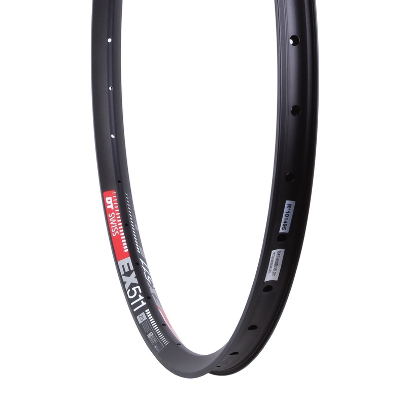 DT Swiss EX 511 Rim – 27.5″ Disc Black 28H