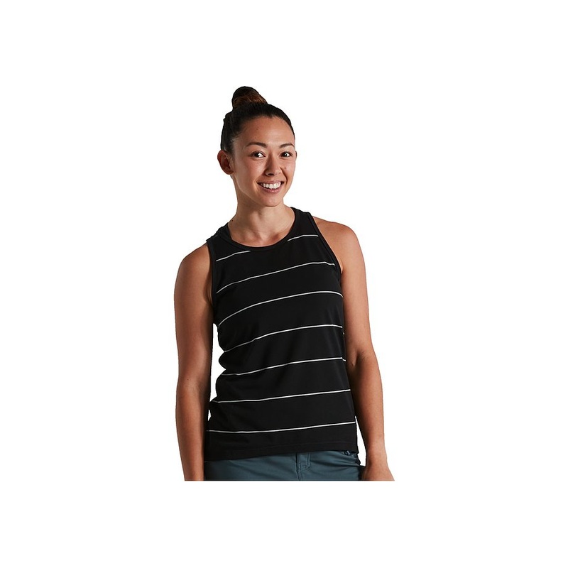 Specialized trail stripe tank wmn black s