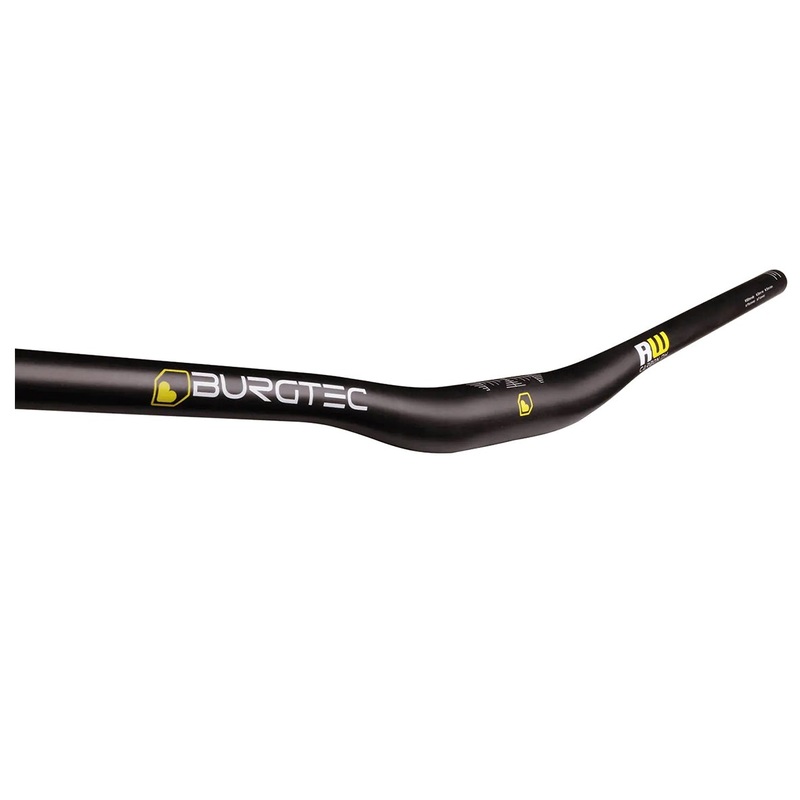 Burgtec RideWider Carbon DH Riser Handlebar – UD Black
